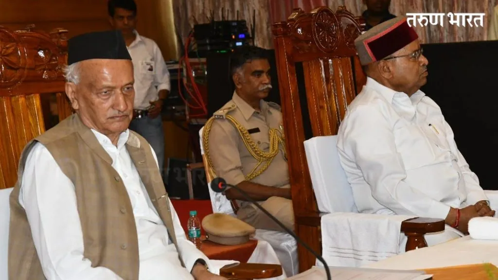 महाराष्ट्र कर्नाटक राज्यपालांच्या बैठकीला प्रारंभ