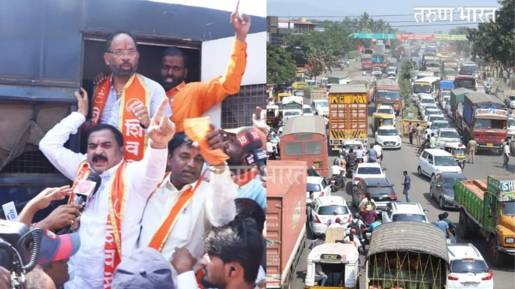 शिवसेना ठाकरे गटाचं रास्ता रोको आंदोलन ; कोल्हापूर जिल्ह्यात ओला दुष्काळ जाहीर करण्याची मागणी