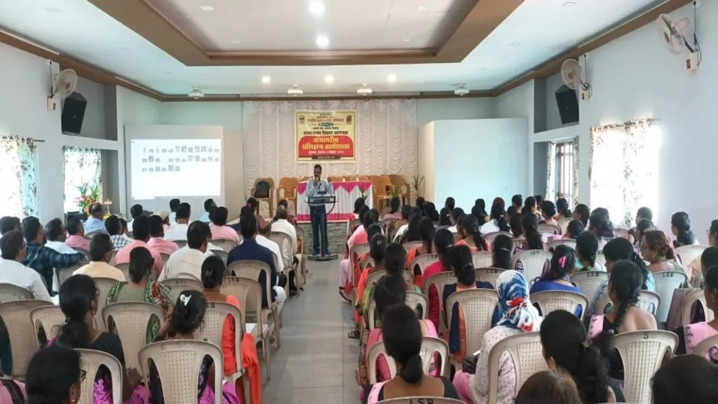 आचऱ्यात १५ वा वित्त आयोग गणस्तरीय प्रशिक्षण कार्यशाळेस उस्फुर्त प्रतिसाद