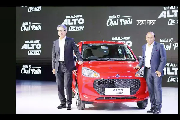 नवी आल्टो के 10 कार लाँच