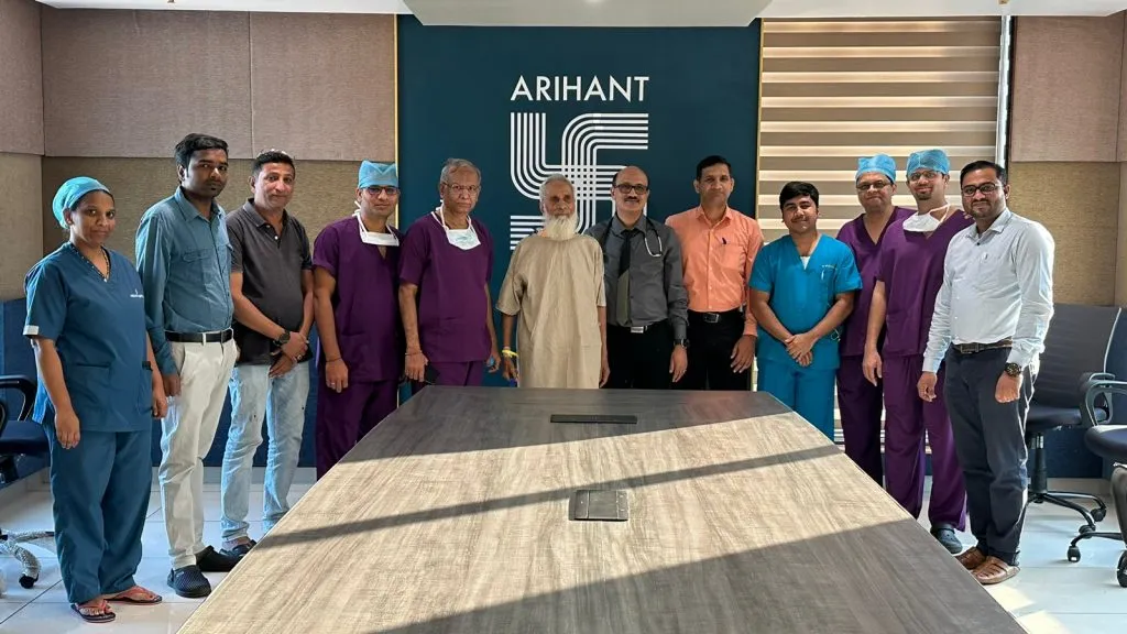 अरिहंत हॉस्पिटलमध्ये तिसरी टावी शस्त्रक्रिया यशस्वी