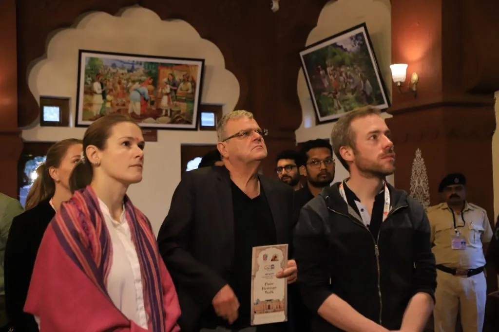 G-20 च्या प्रतिनिधींची पुण्यातील वारसास्थळांना भेट