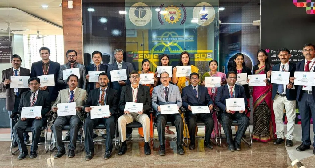 मराठा मंडळ अभियांत्रिकीच्या प्राध्यापकांना मायक्रोसॉफ्टचे प्रमाणपत्र