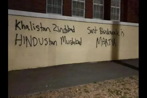 ऑस्ट्रेलियातील मंदिरात पुन्हा भारतविरोधी घोषणा