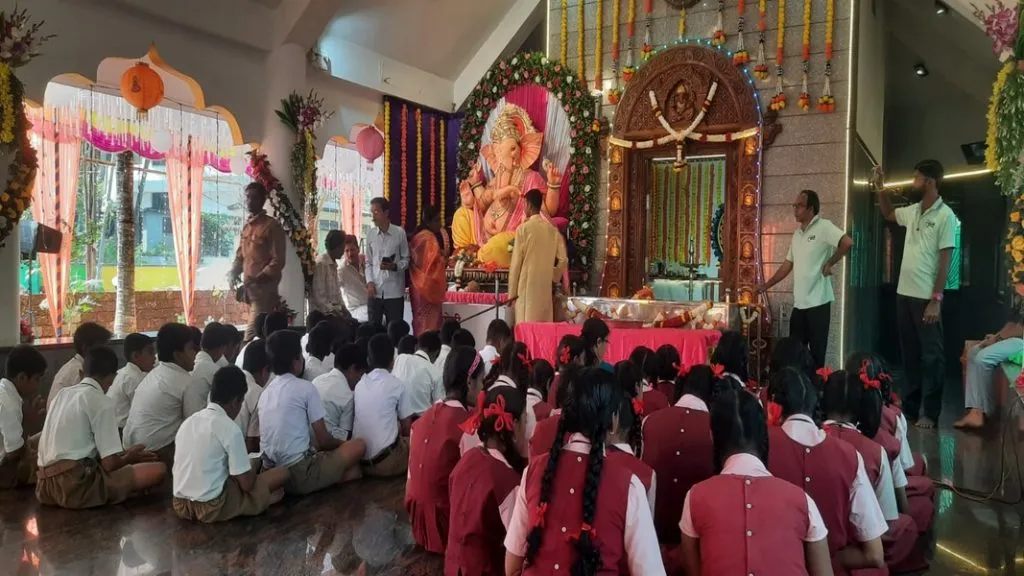 मालवणात माघी गणेशोत्सवात भंडारी हायस्कूलच्या विद्यार्थ्यांकडून अथर्वशीर्ष पठणाचा उपक्रम