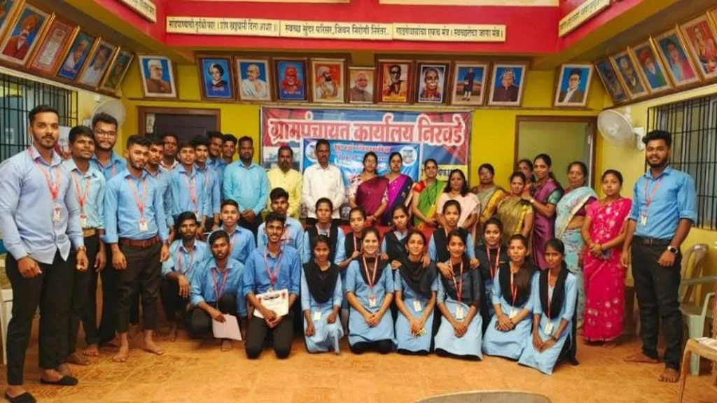 निरवडे येथे ग्रामीण अभ्यास शिबिराला उस्फुर्त प्रतिसाद