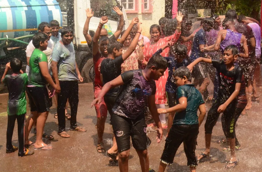 गोव्यात रंगपंचमी उत्साहात