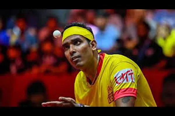 शरथ कमल, जी. साथियान पराभूत