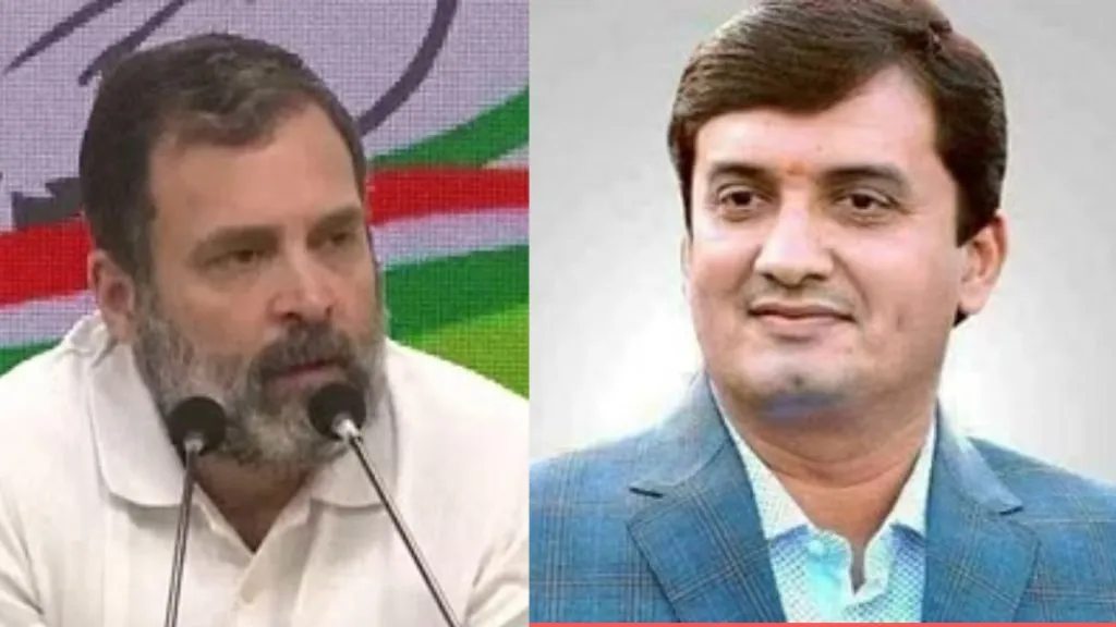 काँग्रेस पक्ष आणि राहुल गांधींकडून डॉ.आंबेडकरांच्या संविधानाचा अपमान-धनंजय महाडिक