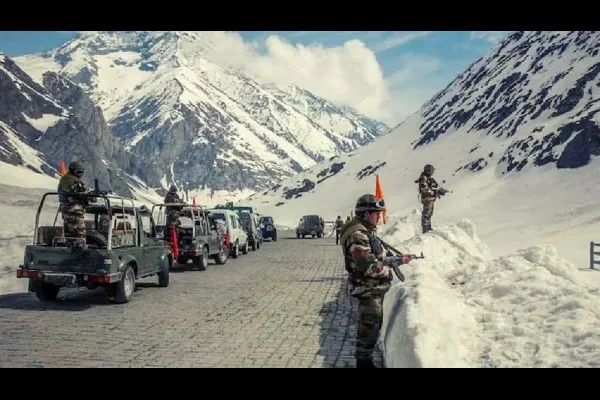 चीन सीमेवर लष्कराने वाढवली गस्त