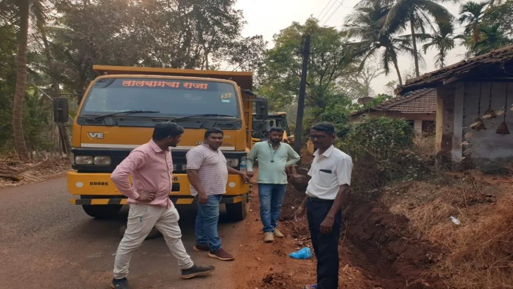 गेल गॅस कंपनीकडून ग्रामस्थांच्या कामाची पूर्तता