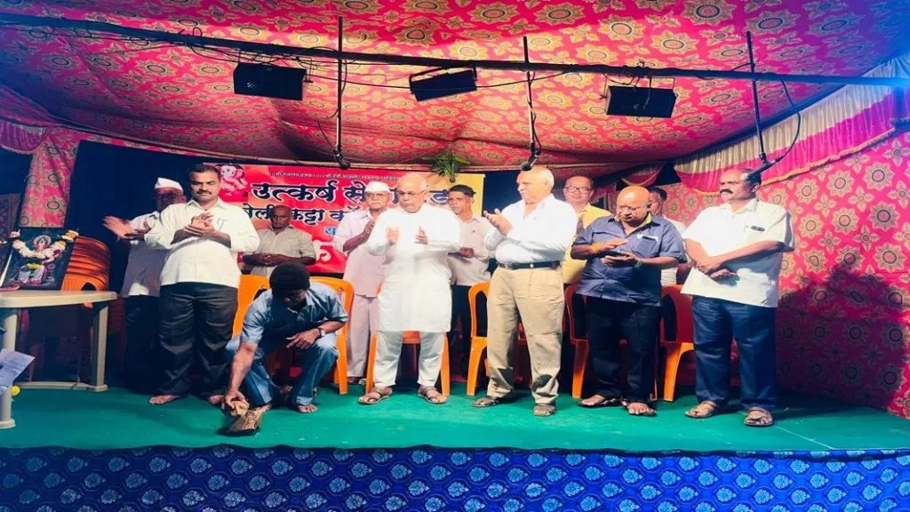 न्हावेली येथील नाट्यमहोत्सवाचे उद्धाटन भास्कर वैद्य यांच्या हस्ते !