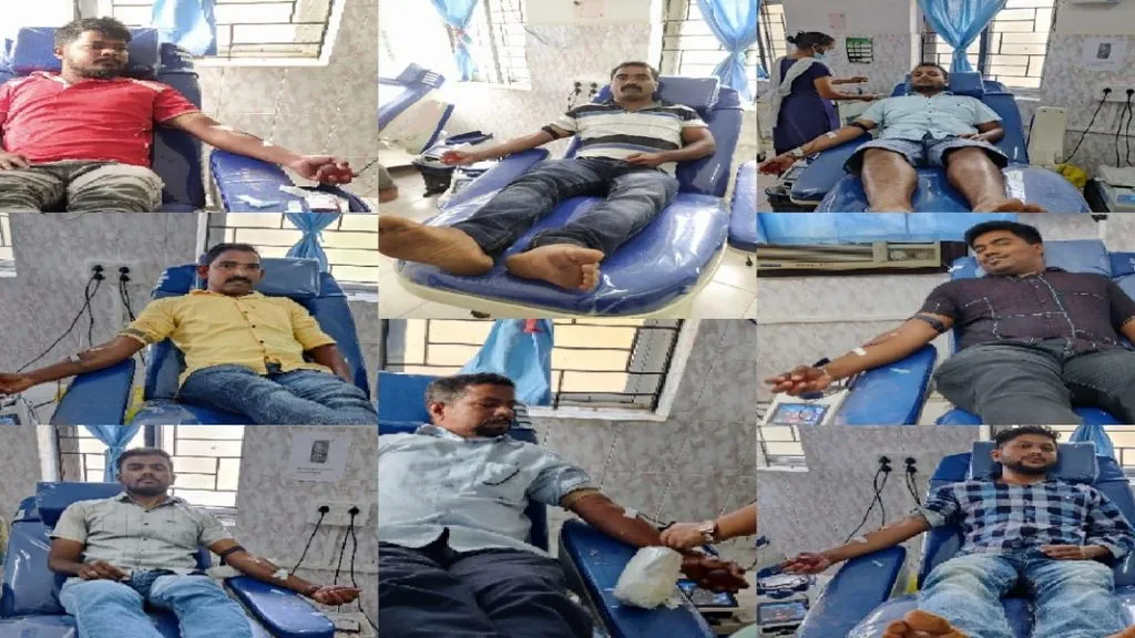 गोव्यात आठ जणांचे एकाच वेळी रक्तदान