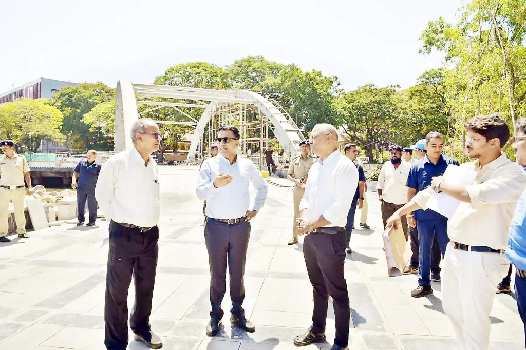 कांपाल पुलाचे ‘योग सेतू’ नामकरण