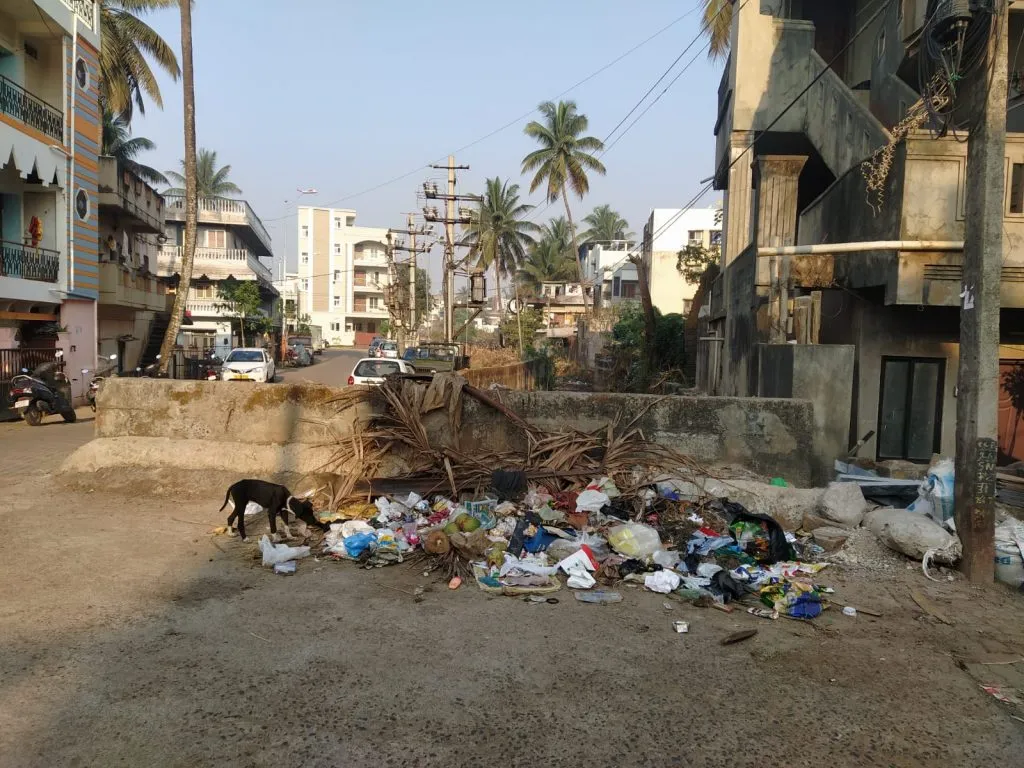 नालाकाठावरील कचऱ्याची उचल करण्याकडे दुर्लक्ष