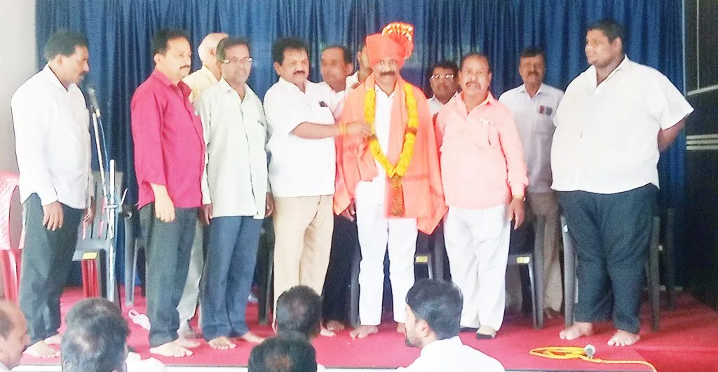 मुरलीधर पाटील यांचा बेळगावच्या संघटनांतर्फे सत्कार