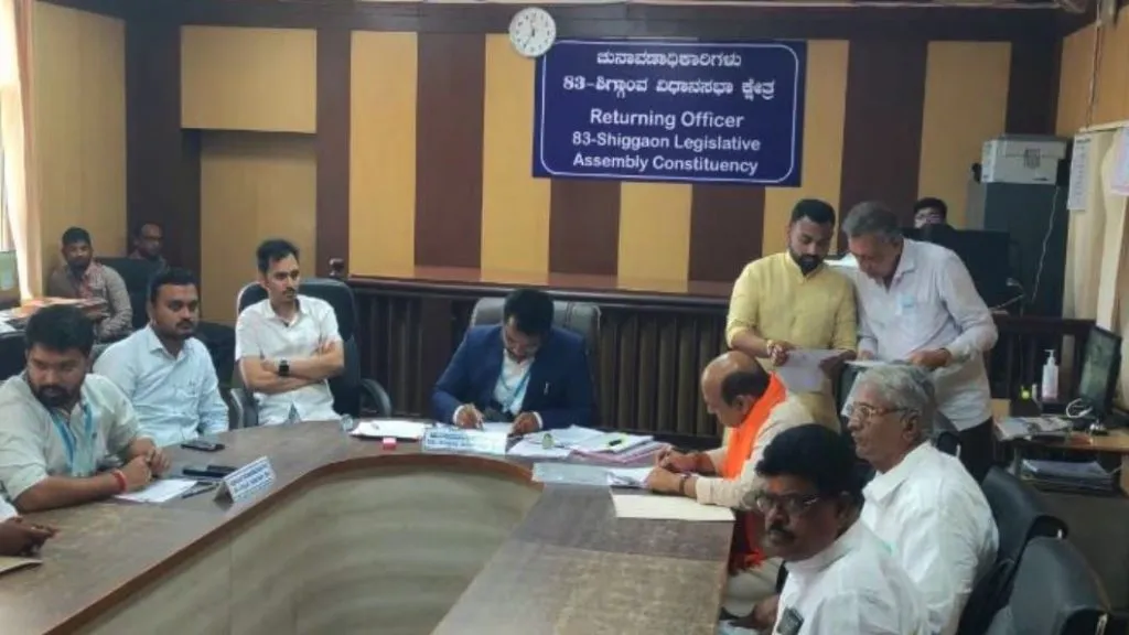 मुख्यमंत्री बसवराज बोम्मई यांनी भरला उमेदवारी अर्ज