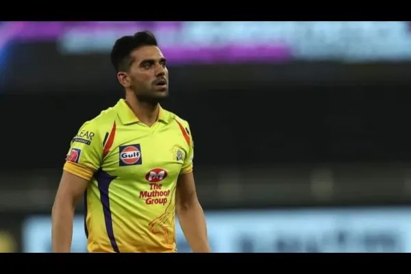 चेन्नईच्या दीपक चहरला दुखापत