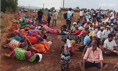 Ratnagiri : बारसू आंदोलन तापले- आंदोलकांवर लाठीचार्ज अश्रू धुरांचा वापर