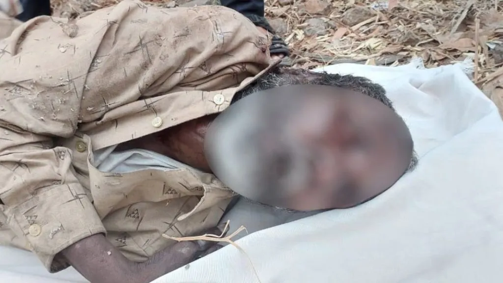 पन्नास वर्षाच्या अनोळखी इसमाचा मृत्यू