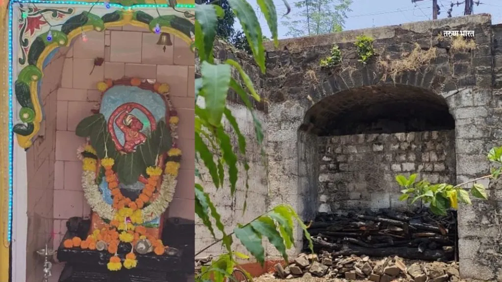 तुरुंगाच्या तटबंदीवरचा मारुती….;बिंदु चौक कारागृह प्रांगणात जुन्या काळातले मंदिर