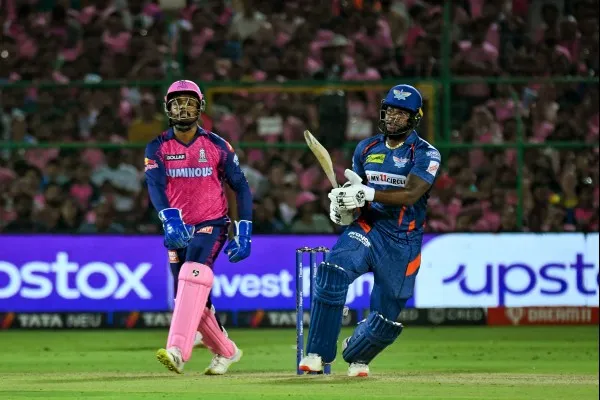 लखनौची राजस्थान रॉयल्सवर मात