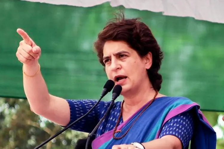 Priyanka Gandhi criticized the Centre