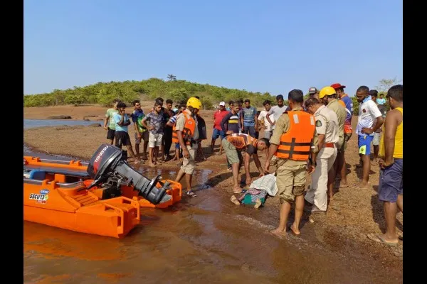 आमठाणे धरणात मगरीने घेतला महिलेचा बळी