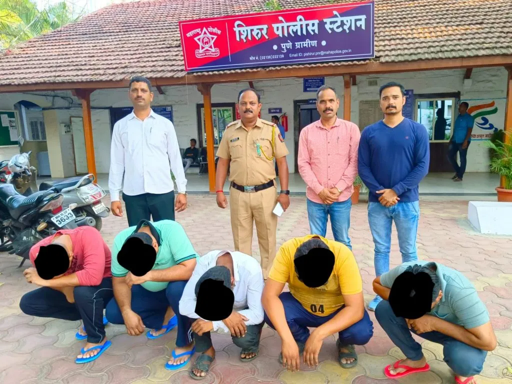 मोबाईल टॉवरचे साहित्य चोरणारी टोळी जेरबंद