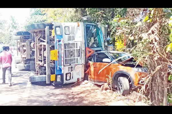 रस्ता अपघातांमुळे संपूर्ण गोवा ‘रक्तरंजित’