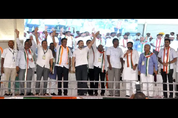 कर्नाटकातील भ्रष्टाचाराचे काय? काँग्रेसचे नेते राहुल गांधी यांचा सवाल