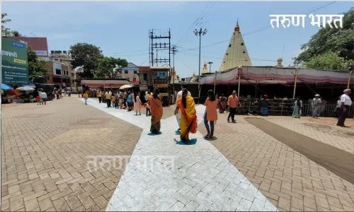 अंबाबाई मंदिराबाहेर कुलकोट, भाविकांना मिळतोय दिलासा