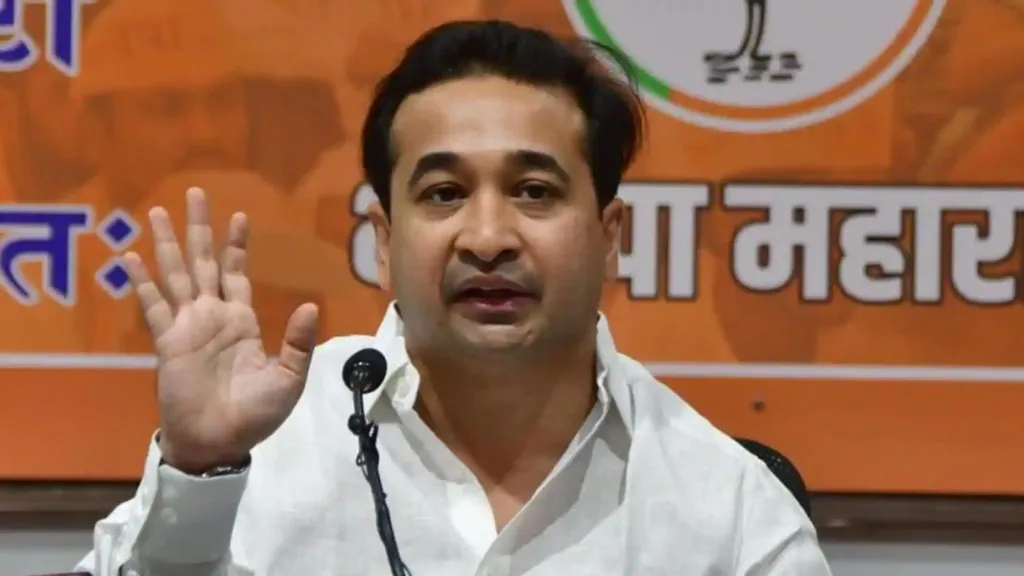 हेलिकॉप्टरने आज जे बारसुत आलेत तेच देशातील सर्वात मोठे दलाल – नितेश राणे