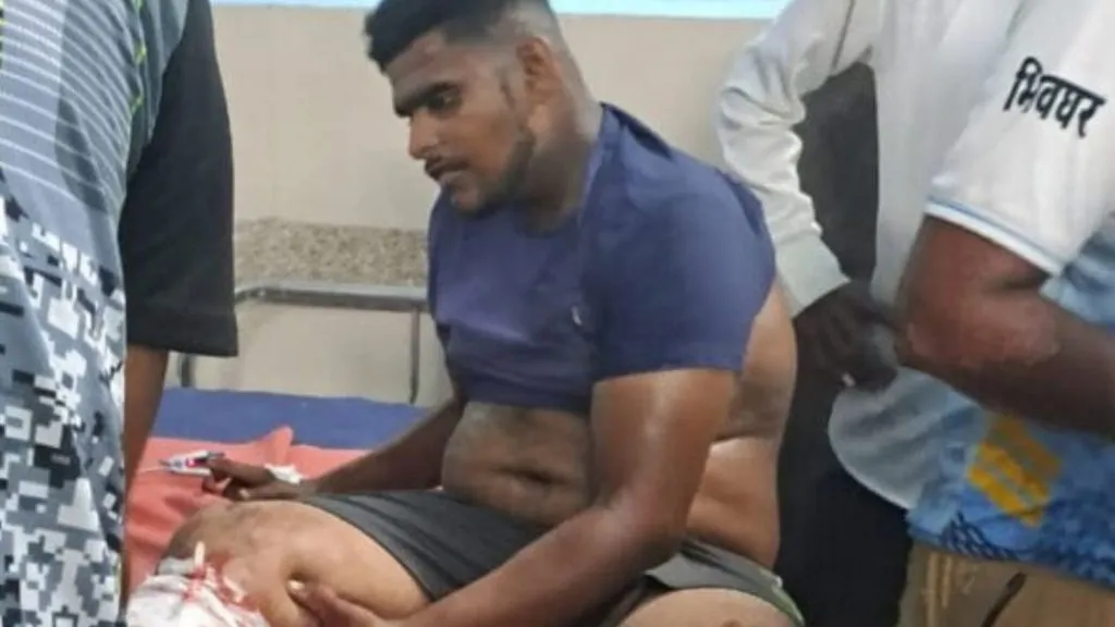 महाडमध्ये मोहोत गावात फायरिंग;दोन गंभीर जखमी