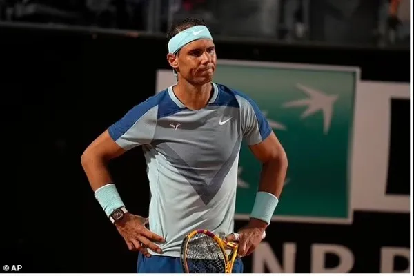 इटालियन स्पर्धेतून नदालची माघार