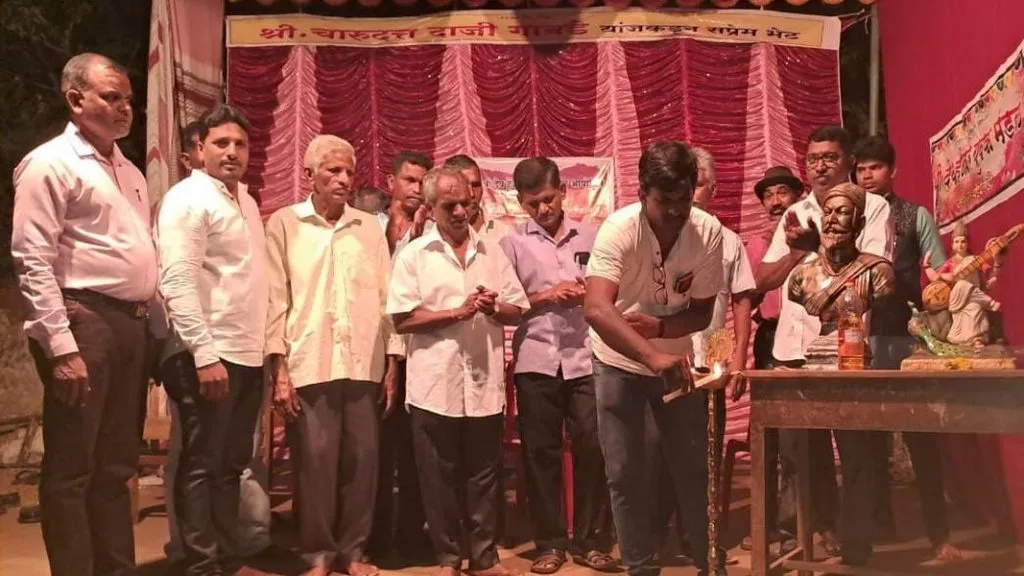 कारिवडेत दशावतारी नाट्यमहोत्सवाचे उद्घाटन !