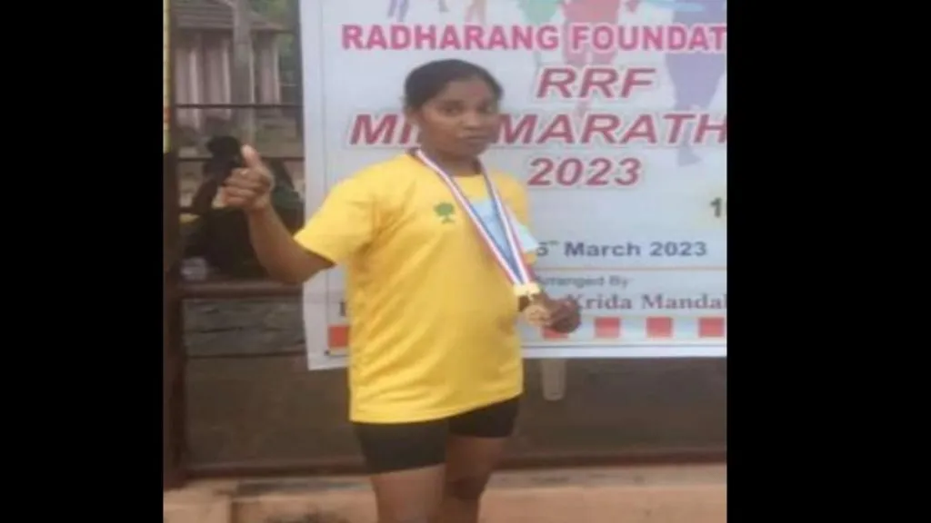 जिल्हास्तरीय एथलेटिक्स स्पर्धेत रसिका परब प्रथम