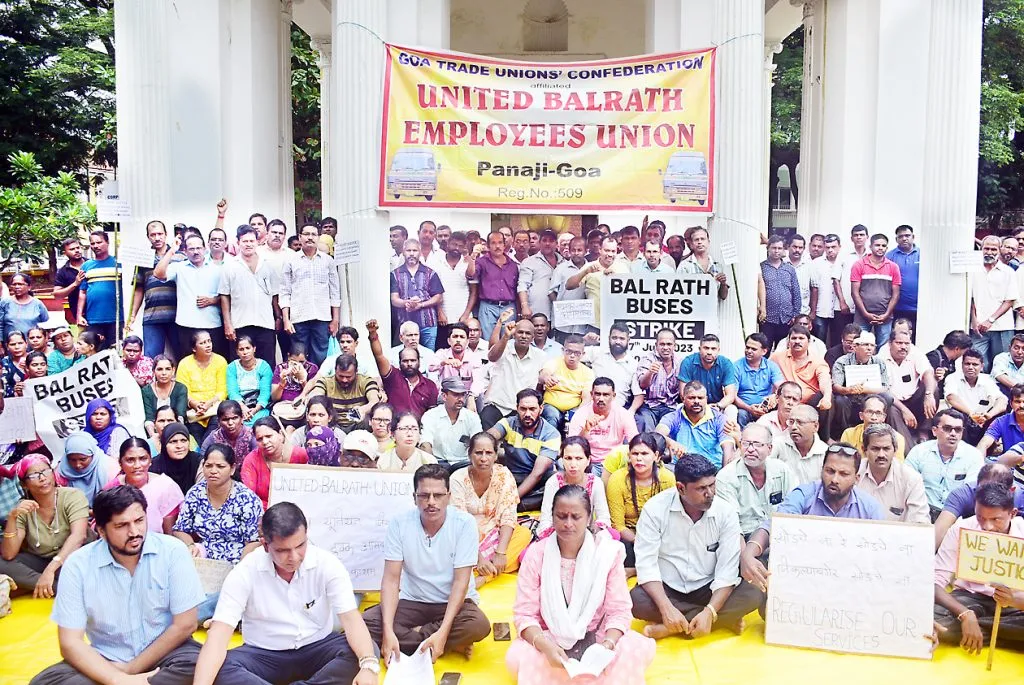 Strike of 'Balrath' employees begins