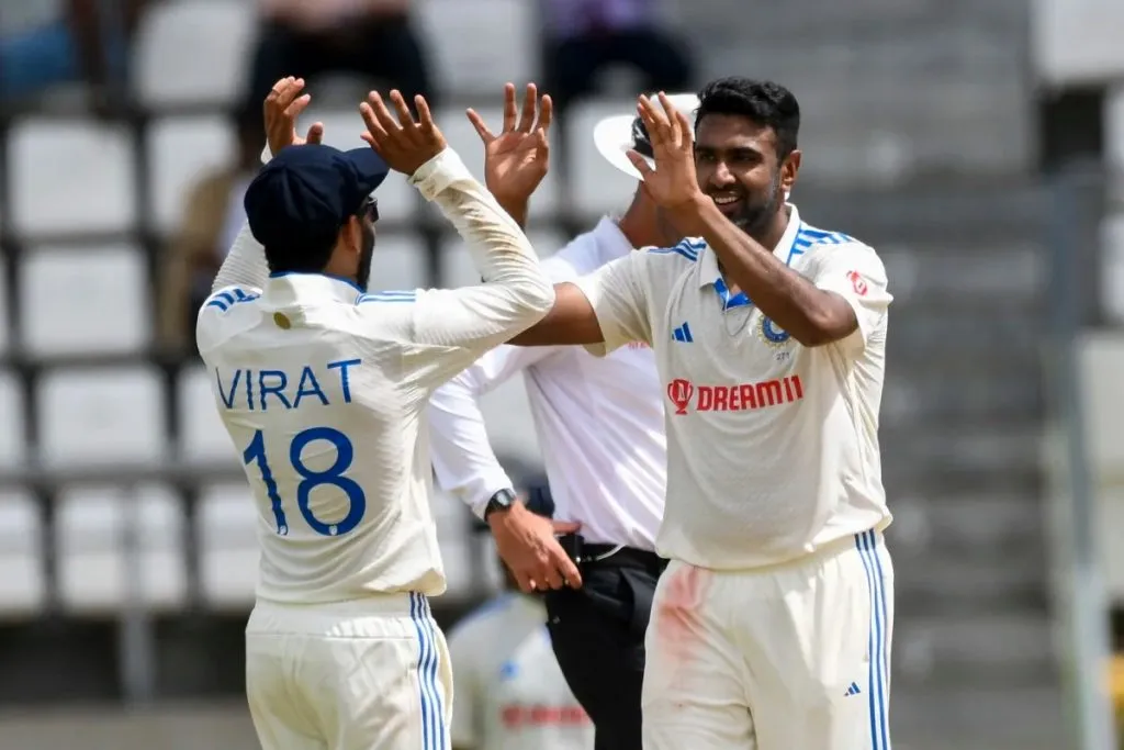 Unbeaten fifties by Jaiswal, Rohit, 5 wickets by Ashwin