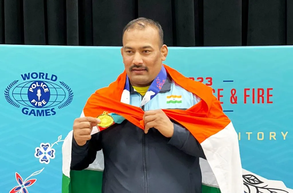 Maharashtra Kesari Vijay Chaudhary win gold medal