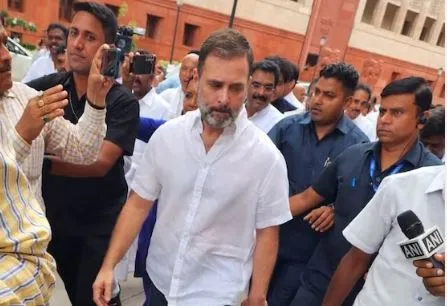 Rahul Gandhi returning to Parliament