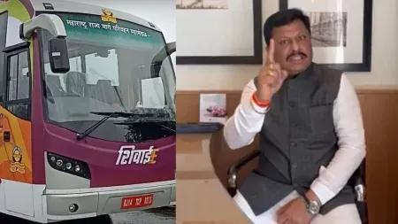 Rajesh Kshirsagar angered ST officials Shivai Electric Bus