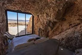 Converting a desert cave into a luxury hotel