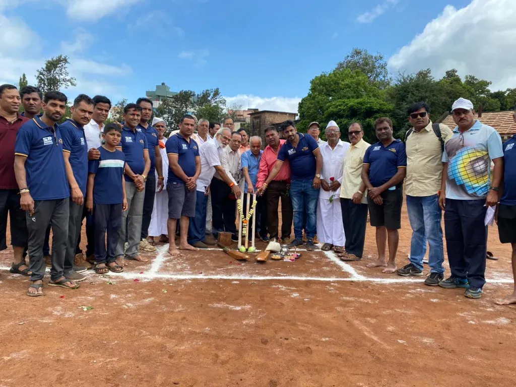 Start of Sri Ganesh Cricket Tournament