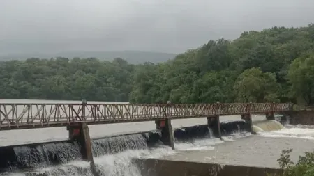 automatic gate of Radhanagari dam opened kolhapur heavy rain