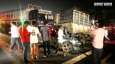 Triple accident near Kanagala Highway