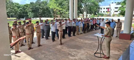 Preamble of the Constitution at the Police Commissionerate