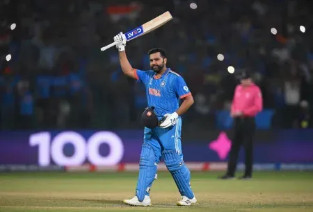 Rohit's 'record' four in the World Cup