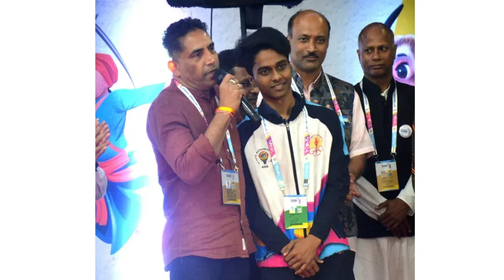 Shubham Debnath gave Goa gold medal in yoga