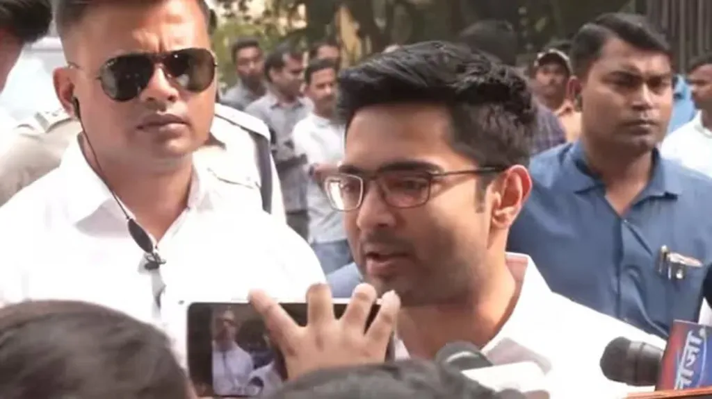 Abhishek Banerjee appeared before ED